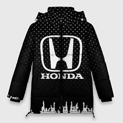 Женская зимняя куртка Honda: Black Side