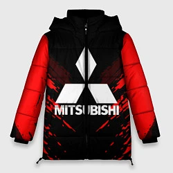 Куртка зимняя женская Mitsubishi: Red Anger, цвет: 3D-светло-серый