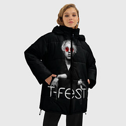 Куртка зимняя женская T-Fest: Black Style, цвет: 3D-светло-серый — фото 2