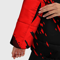 Куртка зимняя женская Honda: Red Anger, цвет: 3D-светло-серый — фото 2