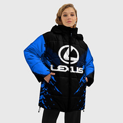 Куртка зимняя женская Lexus: Blue Anger, цвет: 3D-черный — фото 2