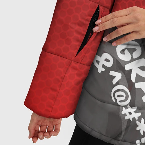 Женская зимняя куртка Grazie / 3D-Светло-серый – фото 5