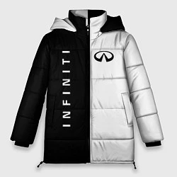 Куртка зимняя женская Infiniti: Black & White, цвет: 3D-черный