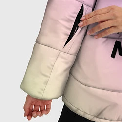 Куртка зимняя женская 30 Seconds to Mars, цвет: 3D-светло-серый — фото 2
