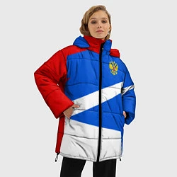 Куртка зимняя женская Russia: Light Sport, цвет: 3D-красный — фото 2