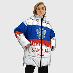 Куртка зимняя женская Samara: Russia, цвет: 3D-красный — фото 2