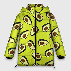 Куртка зимняя женская Стиль авокадо, цвет: 3D-черный