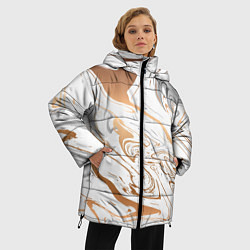 Куртка зимняя женская Золотой акрил, цвет: 3D-черный — фото 2