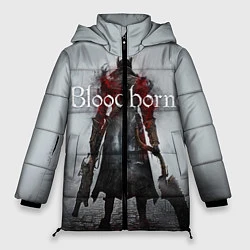 Куртка зимняя женская Bloodborne: Hell Knight, цвет: 3D-черный