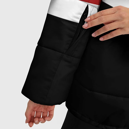 Женская зимняя куртка AC Milan 1899 / 3D-Черный – фото 5