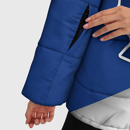 Женская зимняя куртка Toronto Maple Leafs / 3D-Черный – фото 5