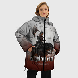 Куртка зимняя женская Kingdom Come: Knight Henry, цвет: 3D-красный — фото 2