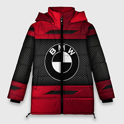 Куртка зимняя женская BMW SPORT, цвет: 3D-светло-серый