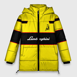 Куртка зимняя женская Lamborghini Style, цвет: 3D-черный