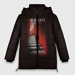 Куртка зимняя женская Twin Peaks: Firewalk with me, цвет: 3D-черный