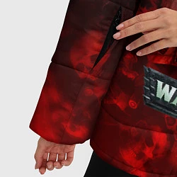 Куртка зимняя женская Warhammer 40000: Dawn Of War, цвет: 3D-светло-серый — фото 2