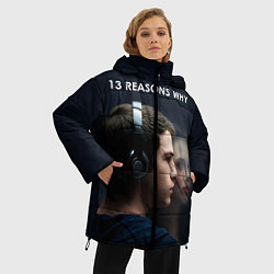 Куртка зимняя женская 13 причин почему, цвет: 3D-черный — фото 2