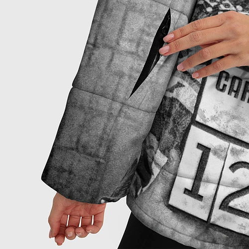 Женская зимняя куртка Пабло Эскобар / 3D-Черный – фото 5