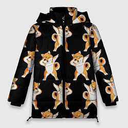 Куртка зимняя женская Foxes Dab, цвет: 3D-черный