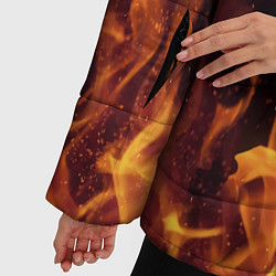 Куртка зимняя женская Slayer: Fire Eagle, цвет: 3D-черный — фото 2
