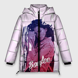 Куртка зимняя женская Soufee, цвет: 3D-черный