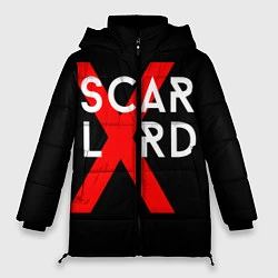 Куртка зимняя женская Scarlxrd Logo, цвет: 3D-красный