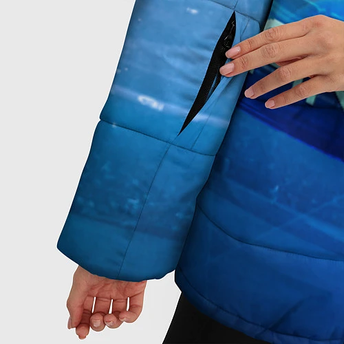 Женская зимняя куртка Akinfeev / 3D-Черный – фото 5