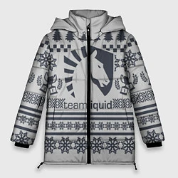 Куртка зимняя женская Team Liquid: Grey Winter, цвет: 3D-черный