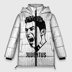 Куртка зимняя женская Juve Ronaldo, цвет: 3D-красный