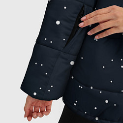 Куртка зимняя женская Космонавт-гуру, цвет: 3D-черный — фото 2