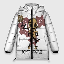 Куртка зимняя женская Don't Starve: WX-78, цвет: 3D-черный