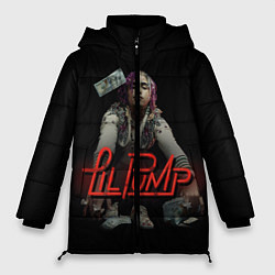 Куртка зимняя женская Lil Pump, цвет: 3D-красный