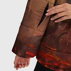 Куртка зимняя женская DOOM: Eternal, цвет: 3D-черный — фото 2