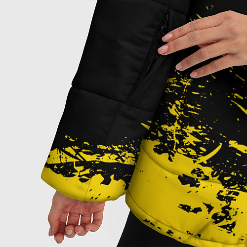 Женская зимняя куртка GLHF: Black Style / 3D-Черный – фото 5