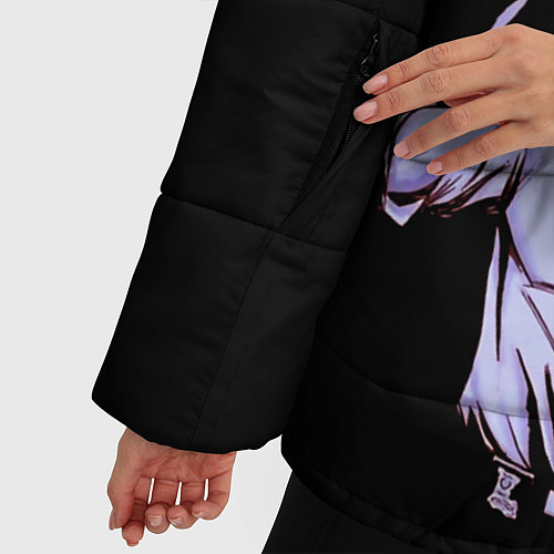 Женская зимняя куртка True Detective: Double Agents / 3D-Черный – фото 5