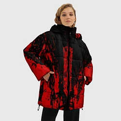 Куртка зимняя женская Berserk Sword, цвет: 3D-черный — фото 2