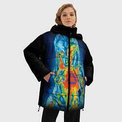 Куртка зимняя женская Predator Vision, цвет: 3D-черный — фото 2
