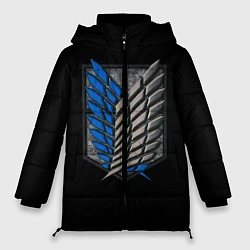 Куртка зимняя женская Стальные крылья, цвет: 3D-светло-серый