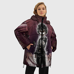 Куртка зимняя женская Mob Psycho 100, цвет: 3D-черный — фото 2