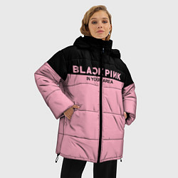 Куртка зимняя женская Black Pink: In Your Area, цвет: 3D-красный — фото 2