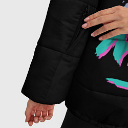 Куртка зимняя женская Майами, цвет: 3D-черный — фото 2