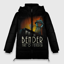 Куртка зимняя женская Bender The Offender, цвет: 3D-черный