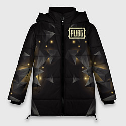 Куртка зимняя женская PUBG: Night Fireflies, цвет: 3D-черный
