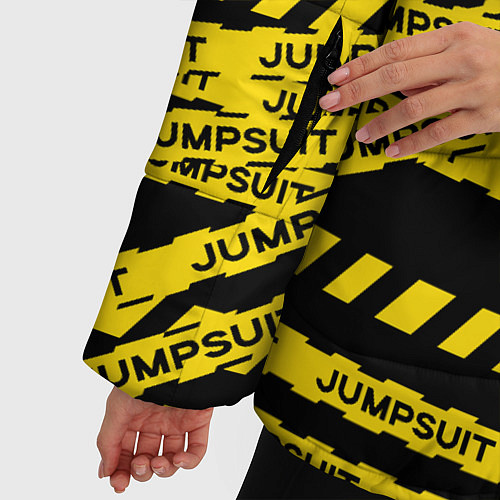 Женская зимняя куртка 21 Pilots: Jumpsuit / 3D-Черный – фото 5