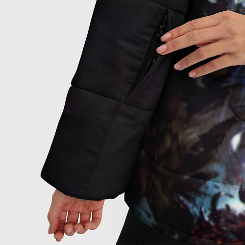 Женская зимняя куртка Overlord / 3D-Черный – фото 5