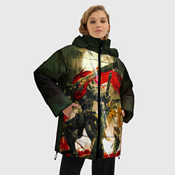 Куртка зимняя женская Momonga Narberal Gamma, цвет: 3D-красный — фото 2