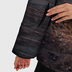 Куртка зимняя женская Солнечный зайчик, цвет: 3D-черный — фото 2