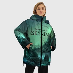 Куртка зимняя женская SKYRIM, цвет: 3D-черный — фото 2