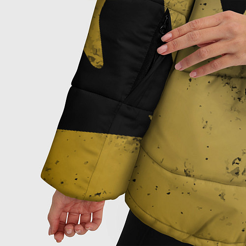 Женская зимняя куртка GUSSI: Gold Edition / 3D-Черный – фото 5
