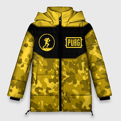Куртка зимняя женская PUBG Runner, цвет: 3D-черный
